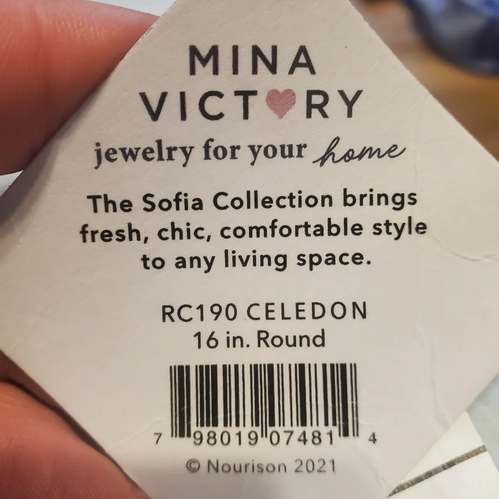 Mina Victory Velvet Pillow Green 16